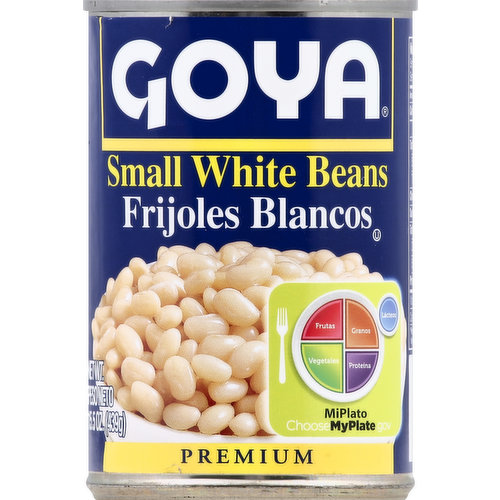 Goya White Beans, Small, Premium