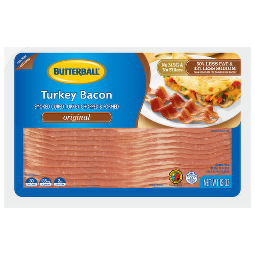 Butterball Original Turkey Bacon - King Kullen