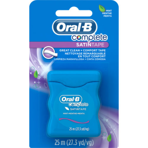 Oral-B Satin Tape, Mint