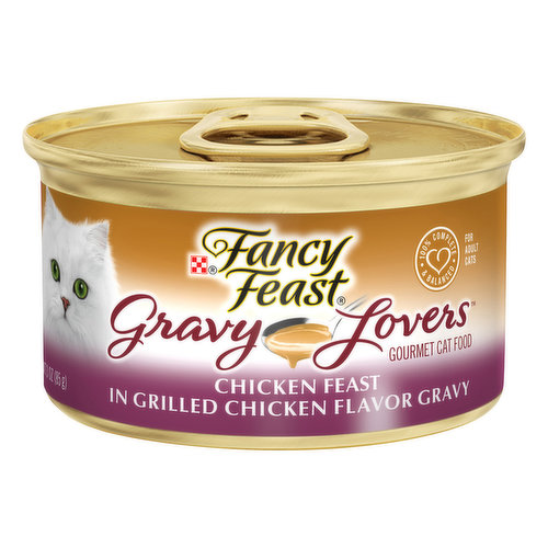 Calories in fancy sale feast gravy lovers