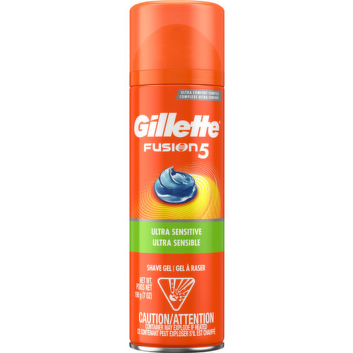 Gillette Shave Gel, Ultra Sensitive