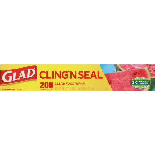 Glad Food Wrap, Clear