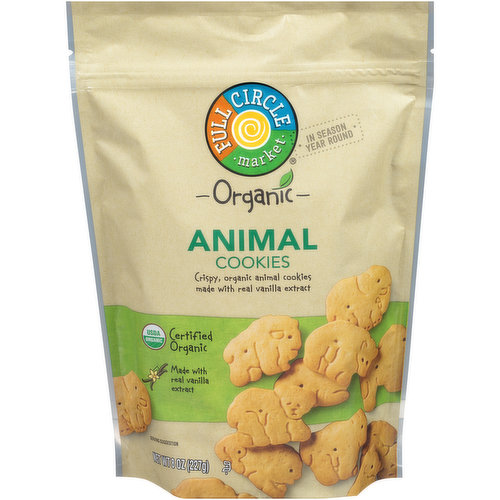 Full Circle Market Animal Cookies