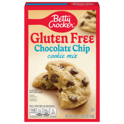 Betty Crocker Cookie Mix, Gluten Free, Chocolate Chip