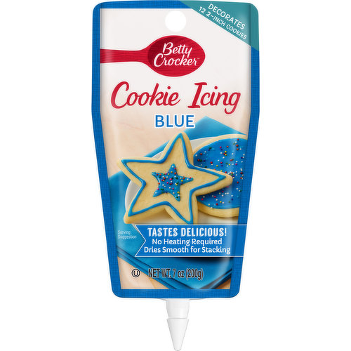 Betty Crocker Cookie Icing, Blue
