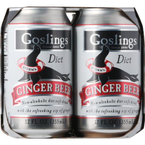 Goslings Ginger Beer, Diet - King Kullen