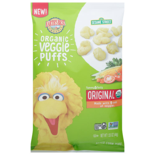 Earth's Best Veggie Puffs, Original