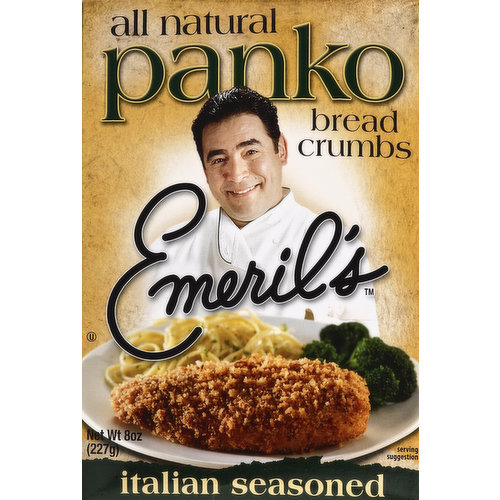 Emeril's Bread Crumbs, Panko, Italian Seasoned