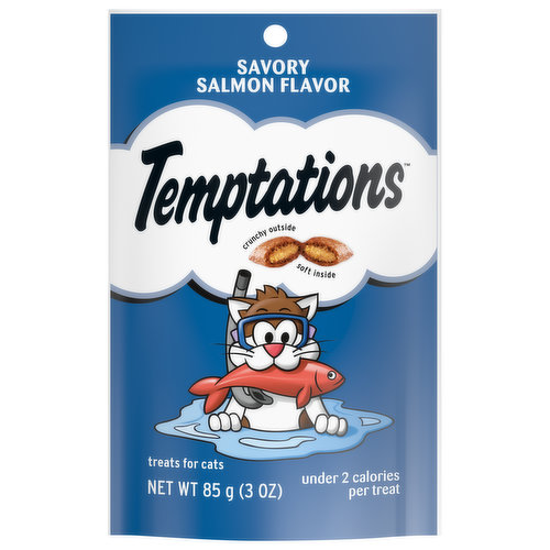 Temptations Treats for Cats, Savory Salmon Flavor