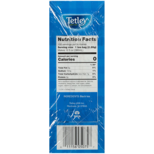 Tetley Green Tea, Bags - King Kullen