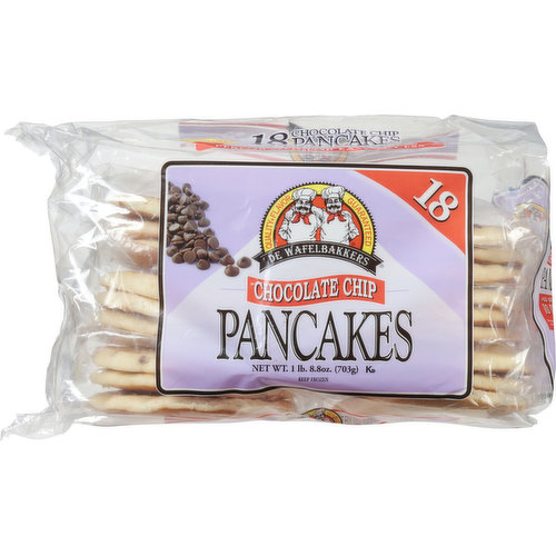 Perforated for easy access. 60 seconds to delicious! Our pancakes go from freezer to table in a minute & there is no mess to clean up.