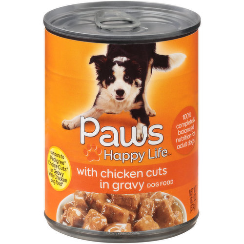 Paws Happy Life Chicken Cuts In Gravy Dog Food