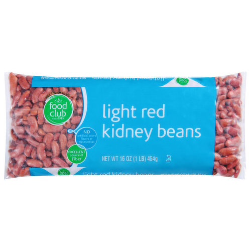 Food Club Light Red Kidney Beans, Green Beans & Peas