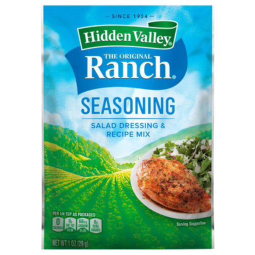 Hidden Valley Seasoning, Salad Dressing & Recipe Mix, The Original Ranch