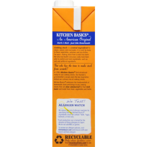 Kitchen Basics Original Turkey Stock, 32 fl oz