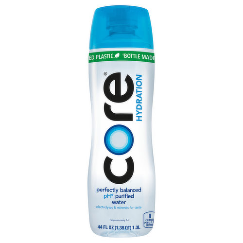 Core Hydration Purified Water, Perfectly Balanced pH