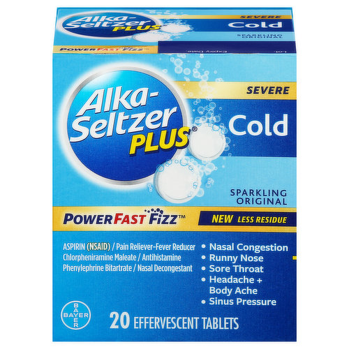 alka seltzer cold tea