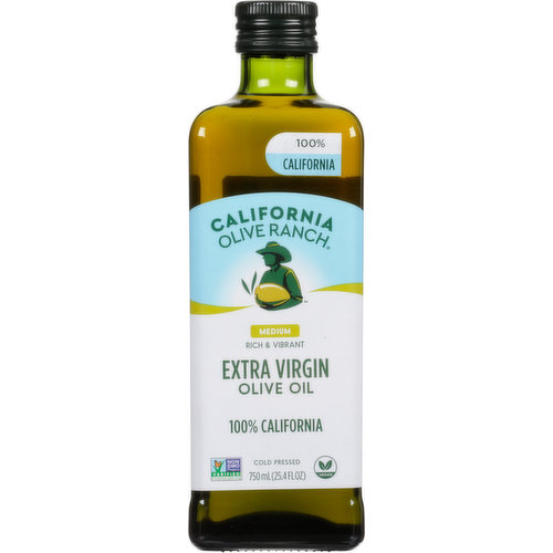 California Olive Ranch Olive Oil, Extra Virgin, 100% California, Medium