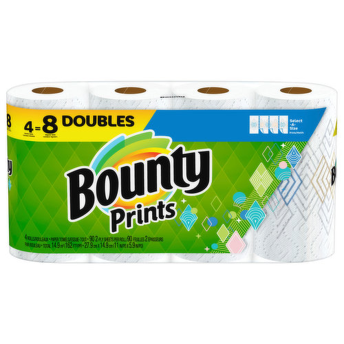 Bounty Paper Towels, Select-A-Size, 2-Ply