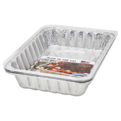 Handi-Foil Cook-n-Carry Rack Roaster Pan & Lid