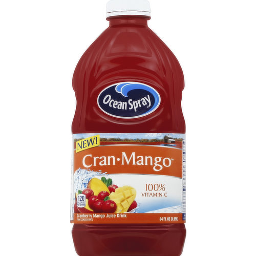 Ocean Spray Juice Drink, Cran-Mango