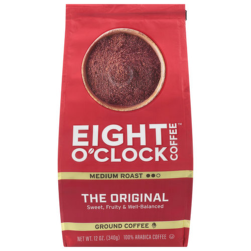 Eight O'Clock Coffee Coffee, Ground, Medium Roast, The Original