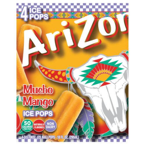 AriZona Ice Pops, Mucho Mango