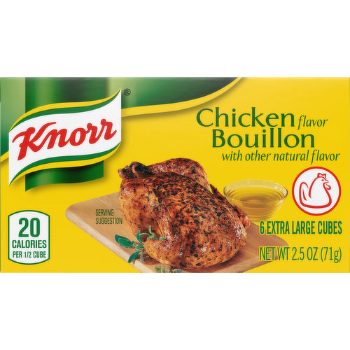Knorr - Shrimp Flavor Cubes (Bouillon) - 6 Pieces Bouillon Cubes