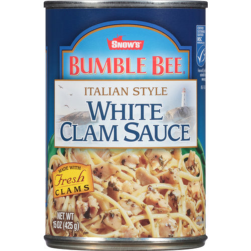 Snow's Italian Style White Clam Sauce