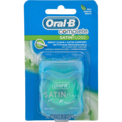 Oral-B Satin Floss, Mint