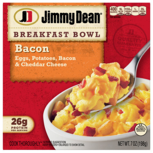 Jimmy Dean Breakfast Bowl, Bacon