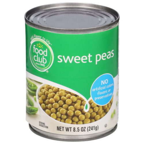 Food Club Sweet Peas