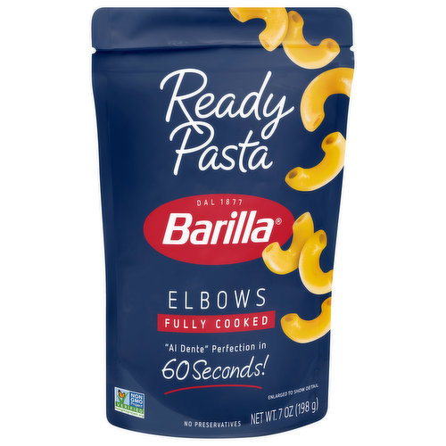 Barilla Elbows, Fully Cooked