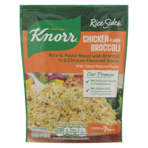 Knorr Rice & Pasta Blend, Chicken Flavor Broccoli