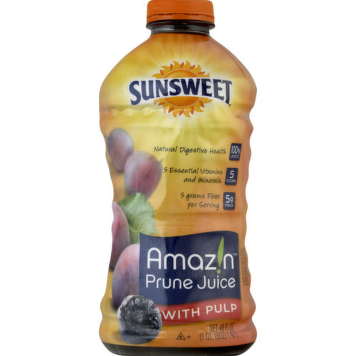 Sunsweet Juice, Prune, with Pulp