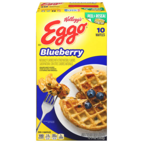 Eggo Waffles, Blueberry