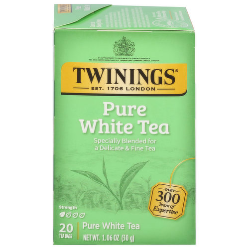 Twinings White Tea, Pure, Bags