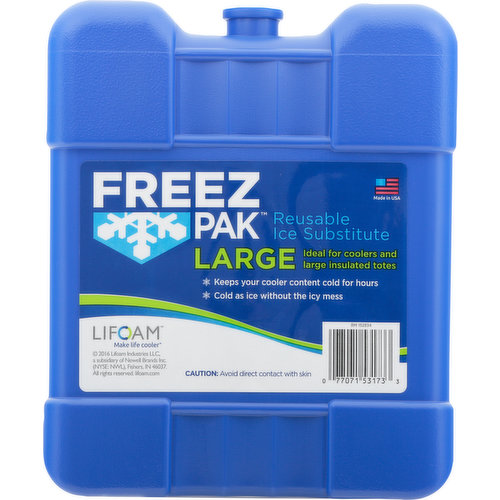 LiFoam Ice Substitute, Reusable, Large