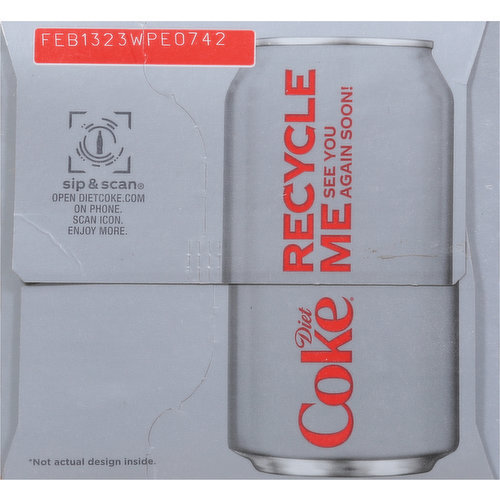 Diet Coke Cola, Fridge Pack