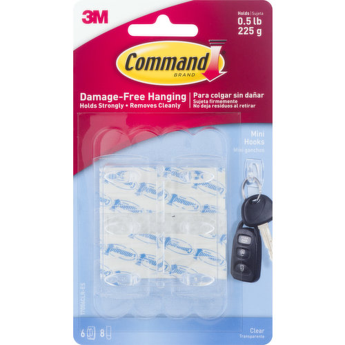 Command Hooks, Clear, Mini