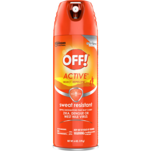 Off! Insect Repellent, Sweat Resistant