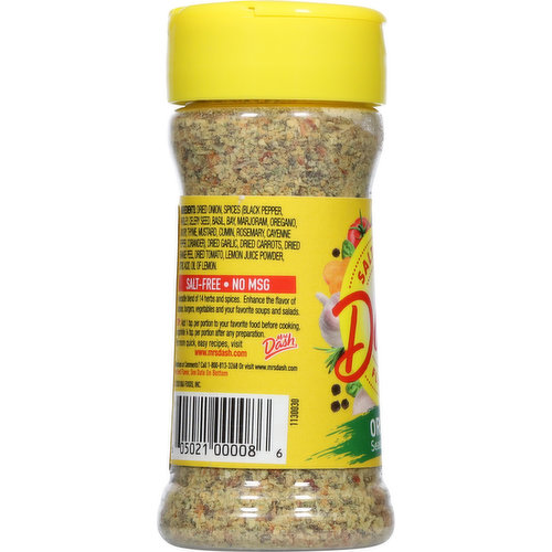 Dash Seasoning Blend, Salt-Free, Original