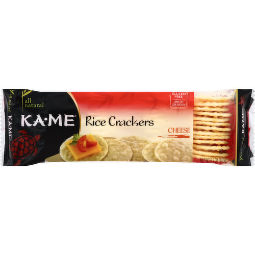 KA-ME Rice Crackers, Cheese