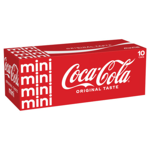 Coca-Cola Soda, Original Taste, Mini - King Kullen