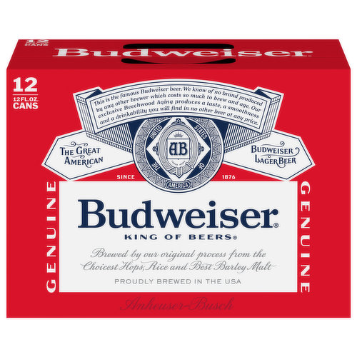 Budweiser Beer, Lager