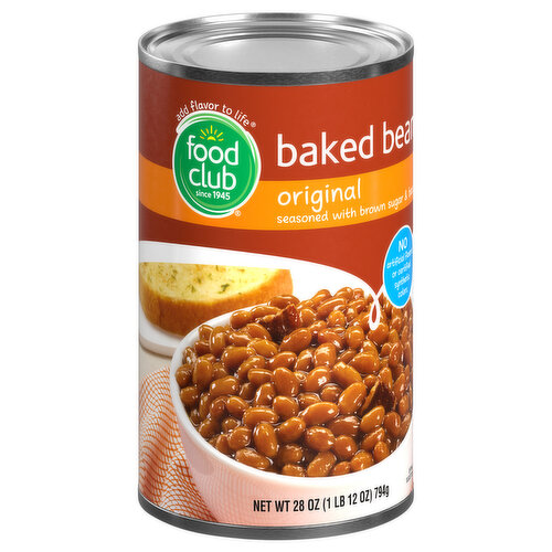 Food Club Baked Beans, Original