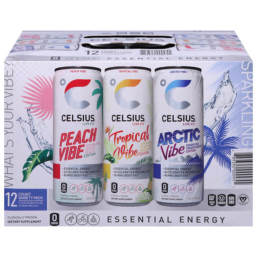 Celsius Energy Drink, Variety Pack