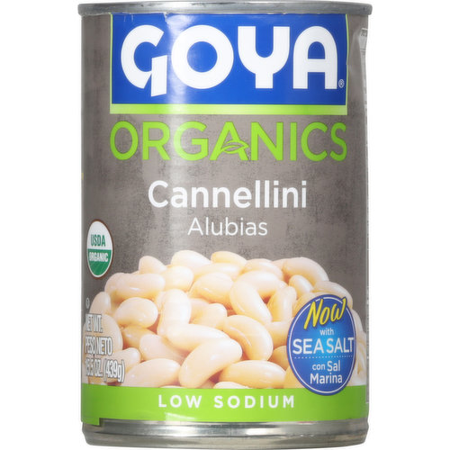 Goya Cannellini Beans, Low Sodium