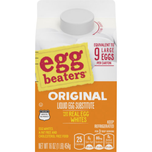 Egg Beaters Liquid Egg Substitutes, Original