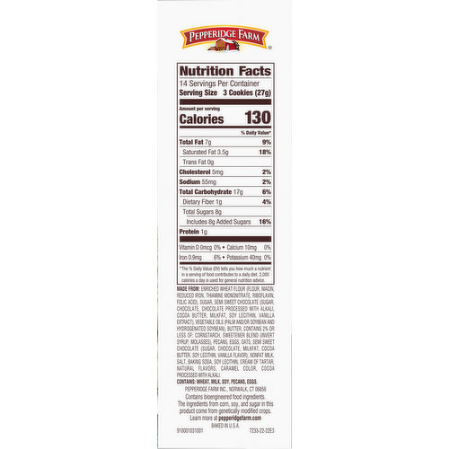 Pepperidge Farm Cookies, Classic Collection, 9 Delicious Varieties - 42 cookies, 13.25 oz